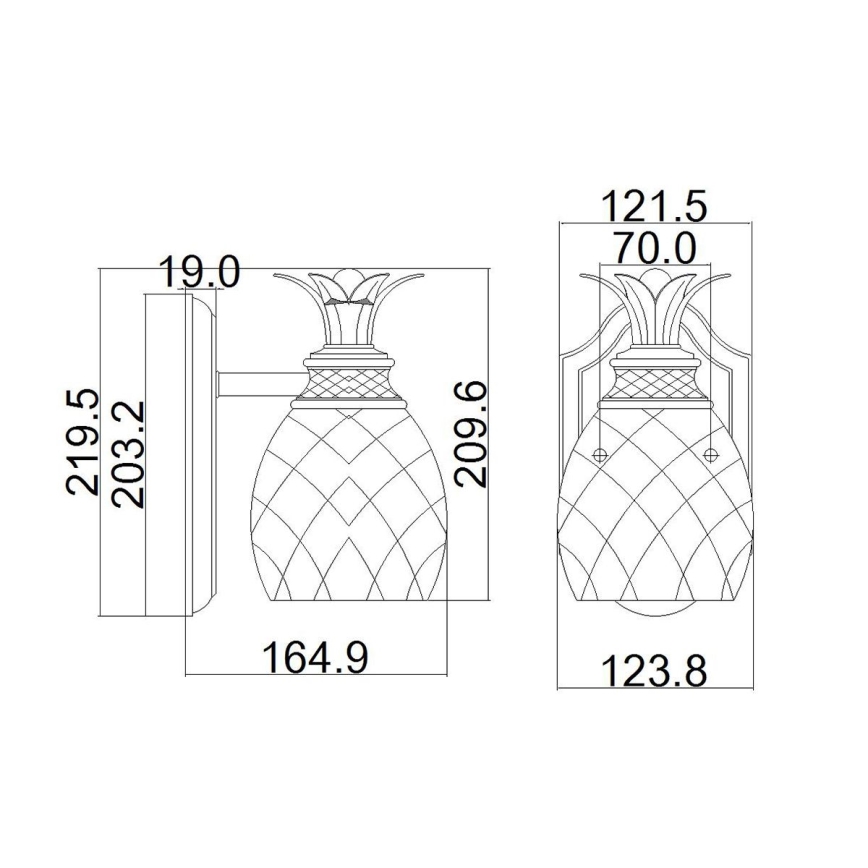 Hinkley - LED Kúpeľňové nástenné svietidlo PLANTATION 1xG9/3W/230V IP44 zlatá