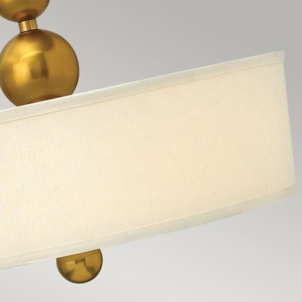 Hinkley - Luster na reťazi ZELDA 3xE27/60W/230V mosadz