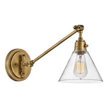 Hinkley - Nástenná lampa ARTI 1xE27/60W/230V mosadz