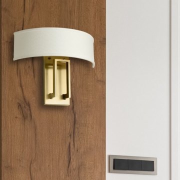 Hinkley - Nástenné svietidlo HAMPTON 2xE14/40W/230V zlaté