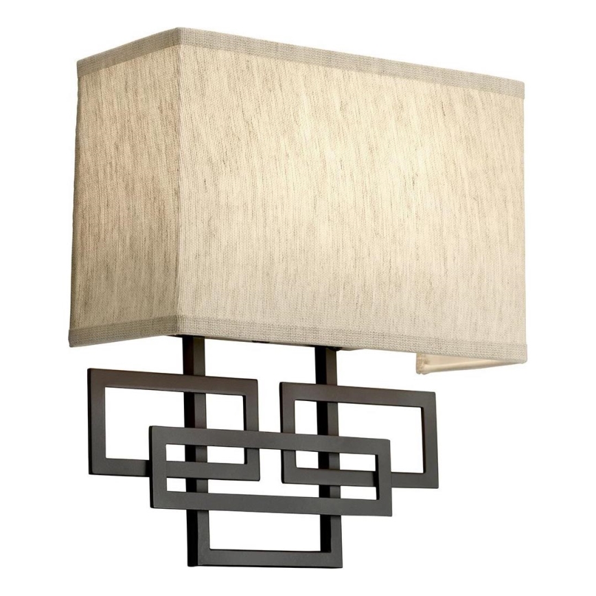 Hinkley - Nástenné svietidlo LANZA 2xE14/40W/230V bronzové