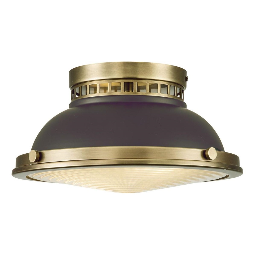 Hinkley - Stropné svietidlo AMELIA 2xE27/40W/230V čierna/mosadz