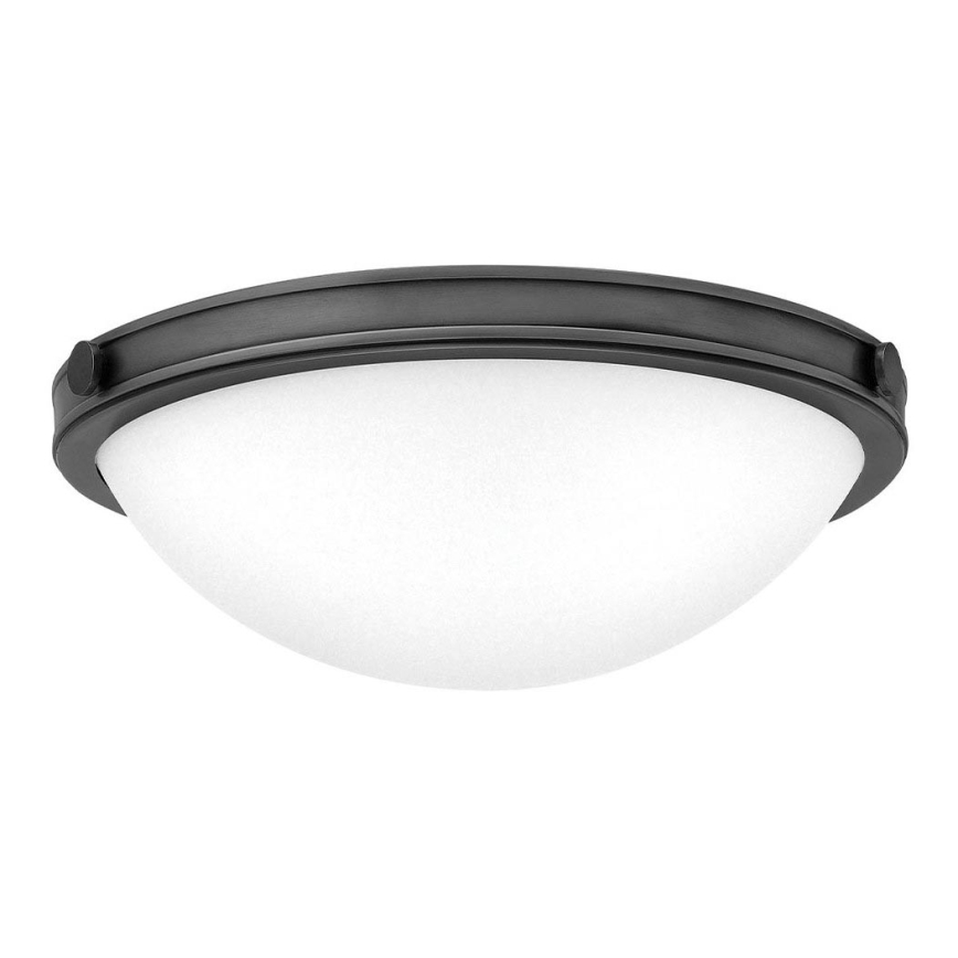 Hinkley - Stropné svietidlo COLLIER 2xE27/40W/230V pr. 34,6 cm čierna