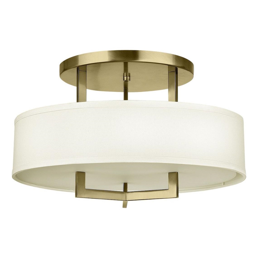 Hinkley - Stropné svietidlo HAMPTON 3xE27/60W/230V, priemer 50,8 cm, zlaté