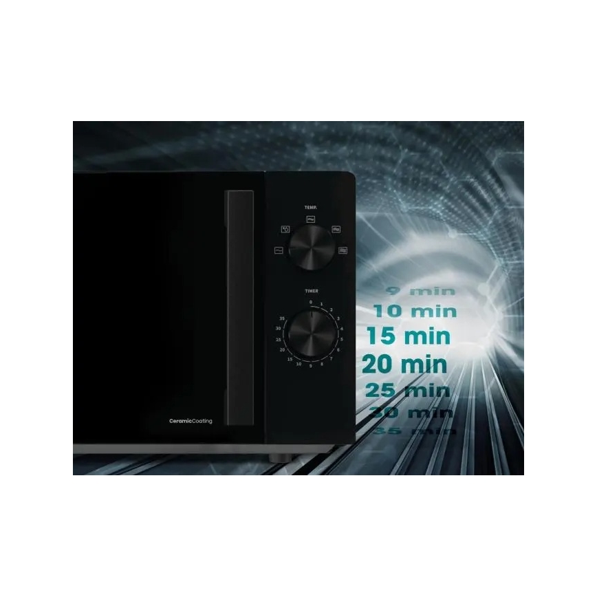 HISENSE H20MOBP1H - Mikrovlnná rúra 700 W / 230 V, 20 l, čierna