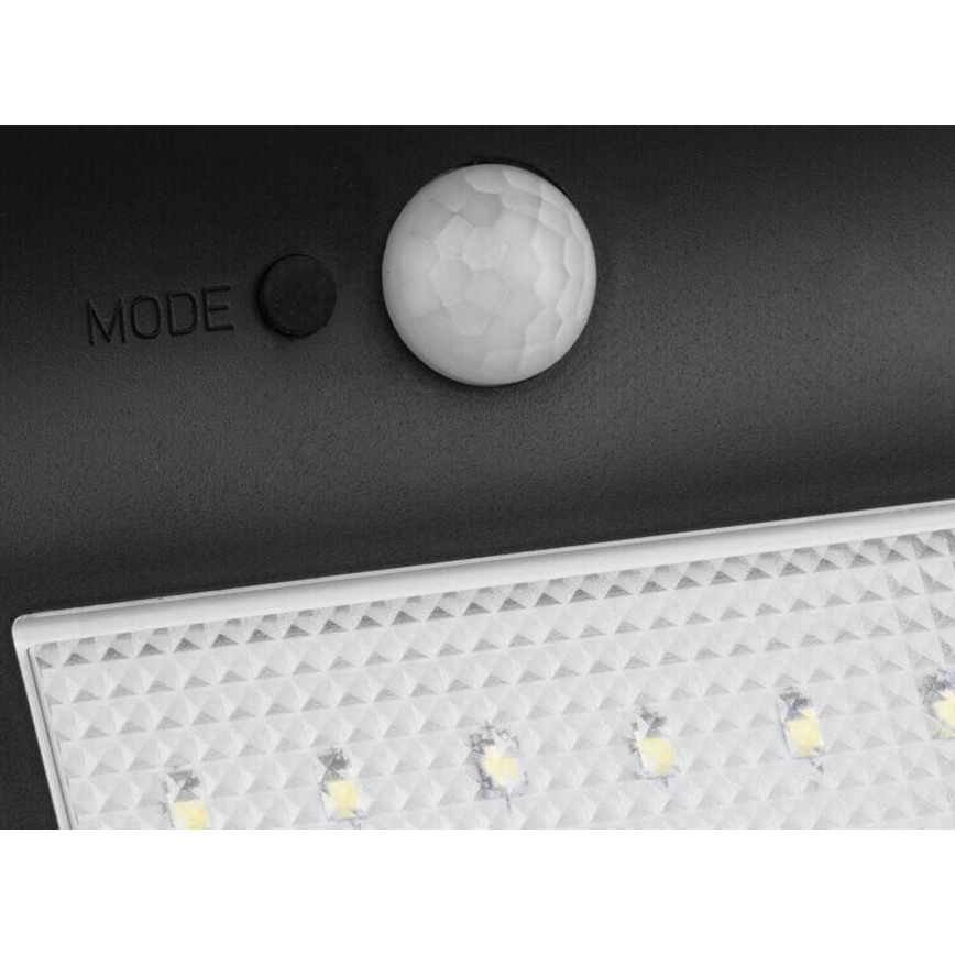 HÖFFTECH - LED solárne nástenné svietidlo s pohybovým a súmrakovým senzorom LED/3,7V 2200 mAh IP44