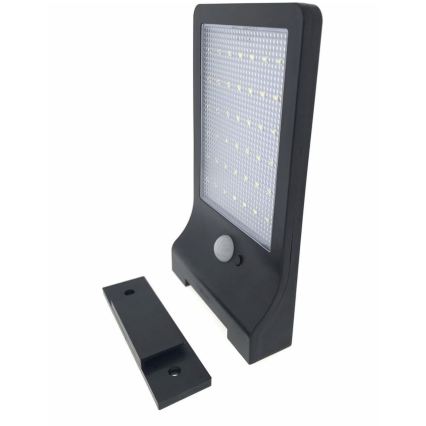 HÖFFTECH - LED solárne nástenné svietidlo s pohybovým a súmrakovým senzorom LED/3,7V 2200 mAh IP44