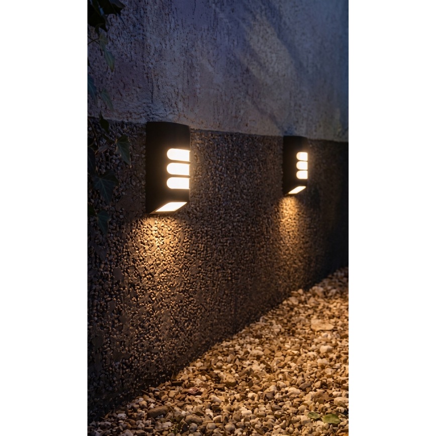 HÖFFTECH - LED solárne nástenné svietidlo LED/1,2V 200 mAh IP44