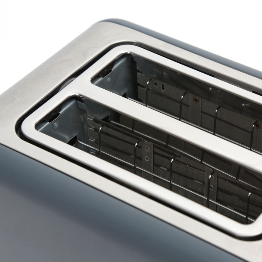 Hriankovač s dvoma otvormi 900W/230V nerez/šedá