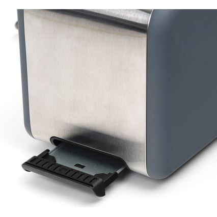 Hriankovač s dvoma otvormi 900W/230V nerez/šedá
