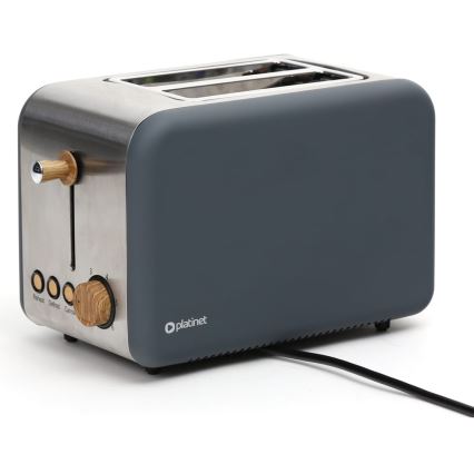 Hriankovač s dvoma otvormi 900W/230V nerez/šedá