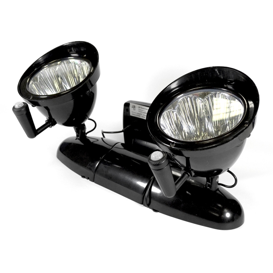 IBV 400169-104 - LED Solárny reflektor so senzorom pohybu a súmraku 2xLED/0,5W/1,2V IP44