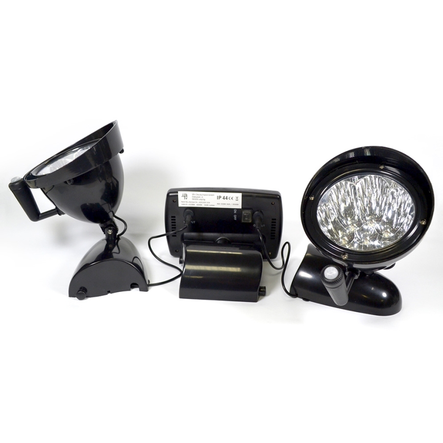 IBV 400169-104 - LED Solárny reflektor so senzorom pohybu a súmraku 2xLED/0,5W/1,2V IP44