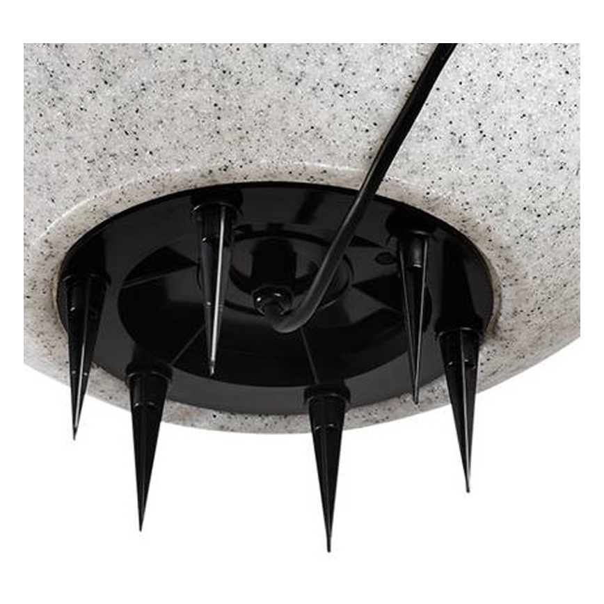 IBV 409130-010 - Vonkajšia lampa GRANITE BALL 1xE27/25W/230V IP65 pr. 300 mm
