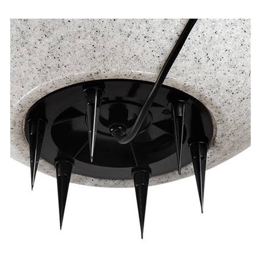 IBV 409140-010 - Vonkajšia lampa GRANITE BALL 1xE27/25W/230V IP65 pr. 400 mm