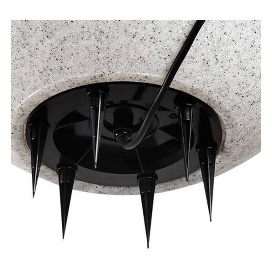IBV 409150-010 - Vonkajšia lampa GRANITE BALL 1xE27/25W/230V IP65 pr. 500 mm