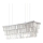 Ideal Lux - Krištáľový luster na lanku MARTINEZ 8xE14/40W/230V lesklý chróm