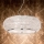 Ideal Lux - Krištáľový luster na lanku PASHA 6xE14/40W/230V pr. 40 cm lesklý chróm