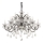 Ideal Lux - Krištáľový luster na reťazi COLOSSAL 15xE14/40W/230V pr. 95 cm šedá/lesklý chróm