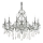 Ideal Lux - Krištáľový luster na reťazi GIOCONDA 12xE14/40W/230V pr. 90 cm strieborná
