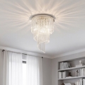 Ideal Lux - Krištáľový prisadený luster CARLTON 12xE14/40W/230V lesklý chróm
