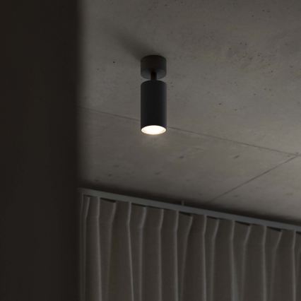 Ideal Lux - LED bodové svietidlo DYNAMITE 1xGU10/7W/230V CRI 90 čierne