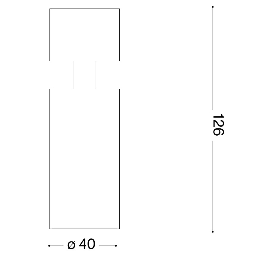 Ideal Lux - LED bodové svietidlo DYNAMITE 1xGU10/7W/230V CRI 90 čierne