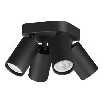 Ideal Lux - LED bodové svietidlo DYNAMITE 4xGU10/7W/230V CRI 90 čierna