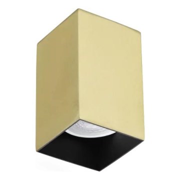 Ideal Lux - LED bodové svietidlo LOOK 1xGU10/7W/230V CRI 90 6x6 cm mosadz