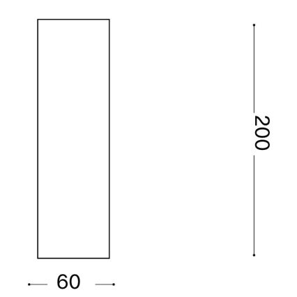 Ideal Lux - LED bodové svietidlo LOOK 1xGU10/7W/230V CRI 90 6x6 cm mosadz