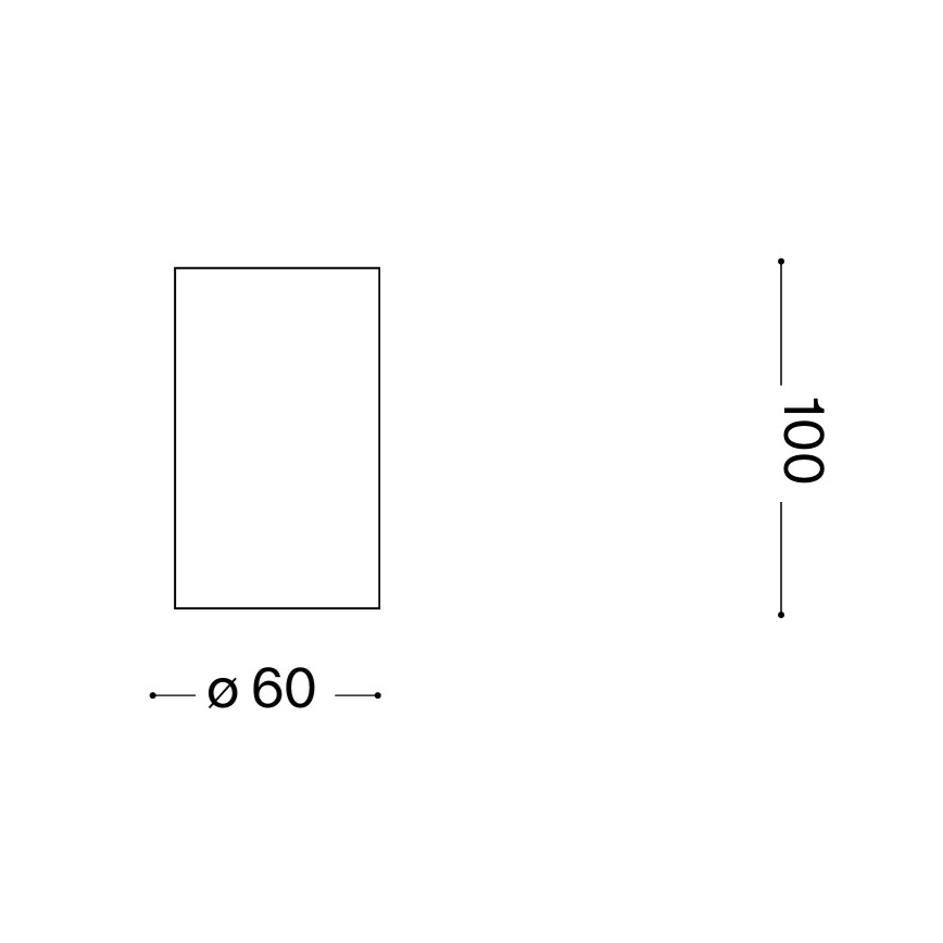 Ideal Lux - LED bodové svietidlo LOOK 1xGU10/7W/230V, CRI 90, pr. 6 cm, mosadz