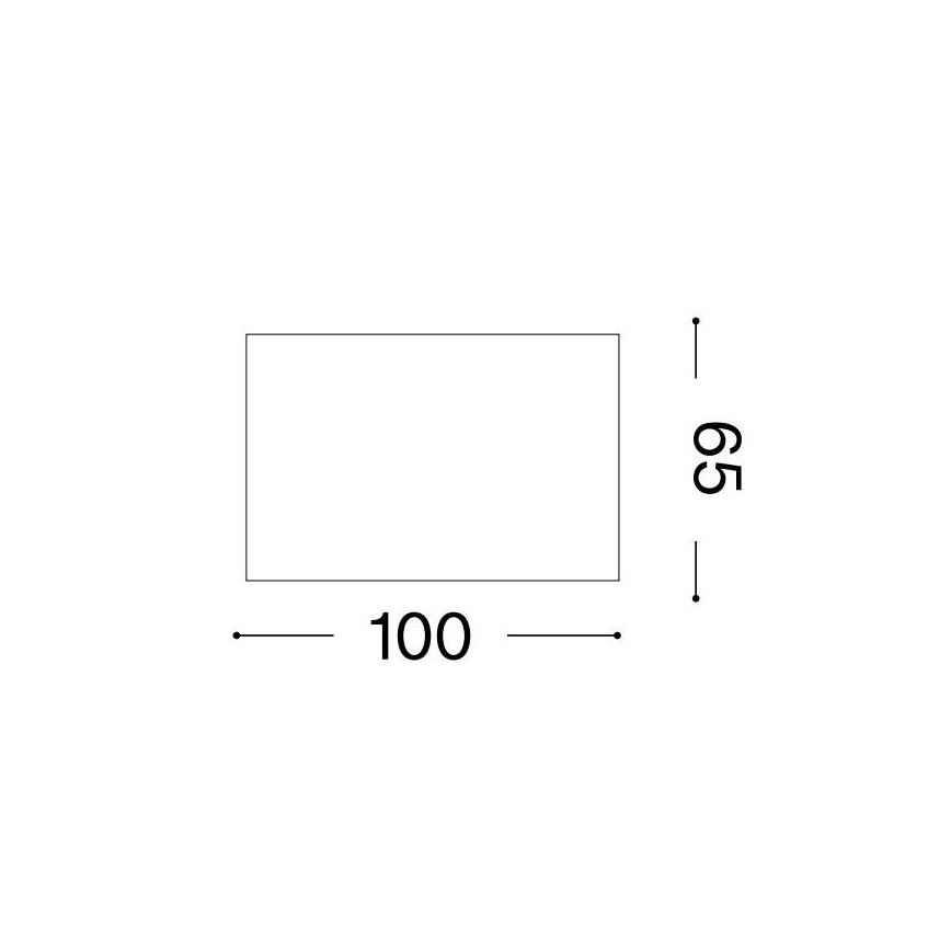 Ideal Lux - LED bodové svietidlo SPIKE 1xGX53/9W/230V 10x10 cm zlaté