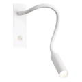 Ideal Lux - LED Flexibilná lampička IO LED/3W/230V CRI 90 biela