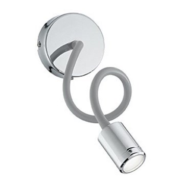 Ideal Lux - LED Flexibilná lampička LED/3W/230V lesklý chróm