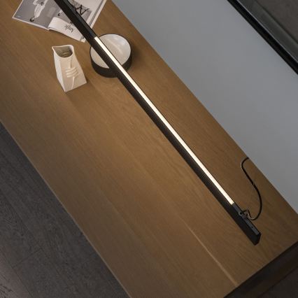 Ideal Lux - LED luster na lane LINUS LED/32W/230V 4000K CRI 90 120 cm čierna