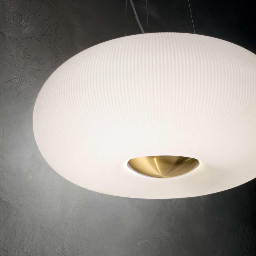 Ideal Lux - LED Luster na lanku ARIZONA 5xGX53/9W/230V pr. 52 cm biela