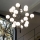 Ideal Lux - LED Luster na lanku COPERNICO 20xG9/3W/230V pr. 86 cm čierna