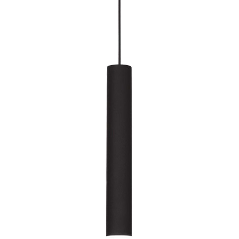 Ideal Lux - LED Luster na lanku do lištového systému LOOK 1xGU10/7W/230V CRI90 čierna
