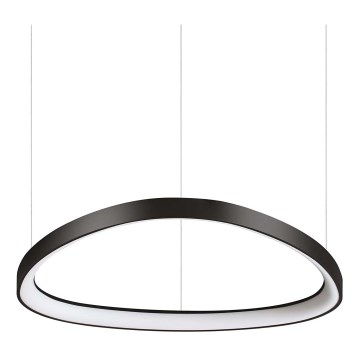 Ideal Lux - LED Luster na lanku GEMINI LED/48W/230V pr. 61 cm čierna