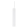Ideal Lux - LED luster na lanku LOOK 1xGU10/7W/230V CRI 90 priemer 6 cm biela
