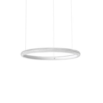 Ideal Lux - LED Luster na lanku MIRACLE LED/37W/230V pr. 60 cm CRI 90 matný chróm