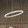 Ideal Lux - LED Luster na lanku MIRACLE LED/45W/230V pr. 80 cm CRI 90 matný chróm