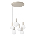 Ideal Lux - LED luster na lanku ODEON LED/39W/230V CRI 90 pr. 57 cm béžová/biela