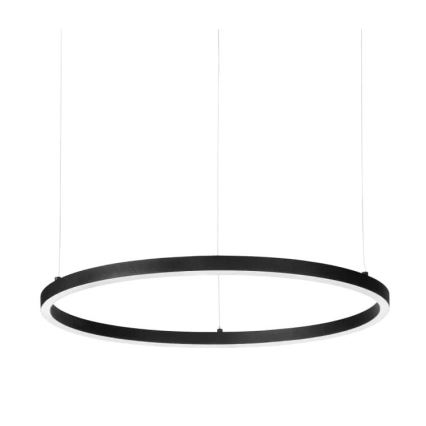 Ideal Lux - LED Luster na lanku ORACLE SLIM LED/32W/230V 3000K pr. 50 cm čierna