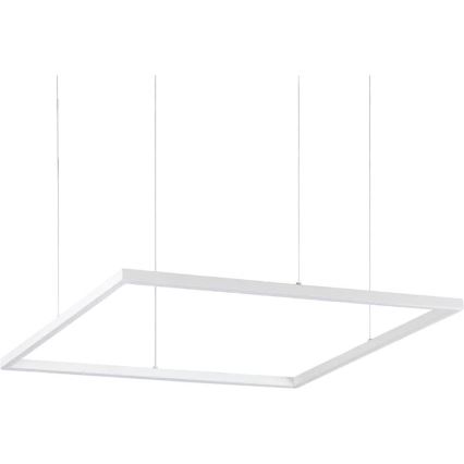 Ideal Lux - LED Luster na lanku ORACLE SLIM LED/41W/230V 3000K 70x70 cm biela