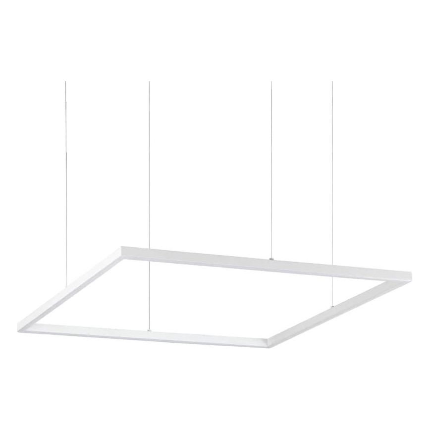 Ideal Lux - LED Luster na lanku ORACLE SLIM LED/41W/230V 3000K 70x70 cm biela