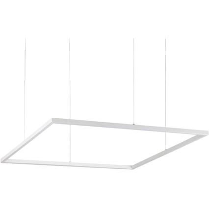 Ideal Lux - LED Luster na lanku ORACLE SLIM LED/53W/230V 3000K 90x90 cm biela