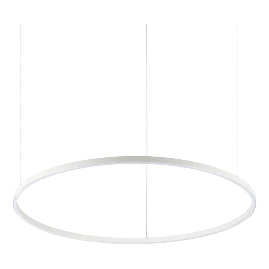 Ideal Lux - LED Luster na lanku ORACLE SLIM LED/55W/230V 4000K pr. 90 cm biela
