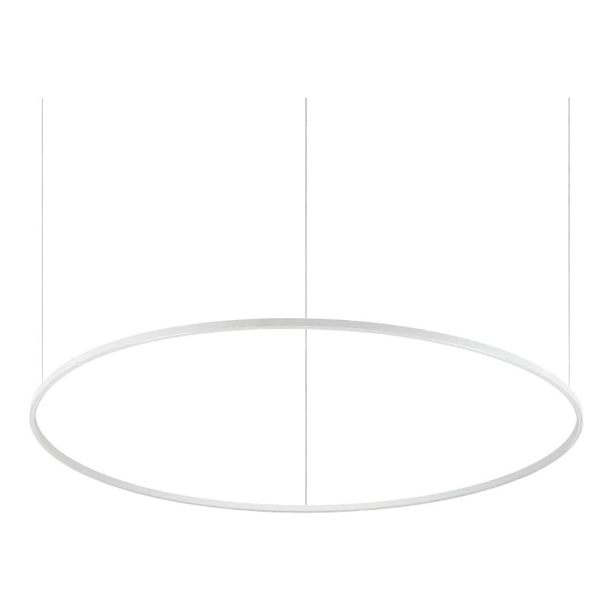 Ideal Lux - LED Luster na lanku ORACLE SLIM LED/83W/230V 2700K pr. 150 cm biela