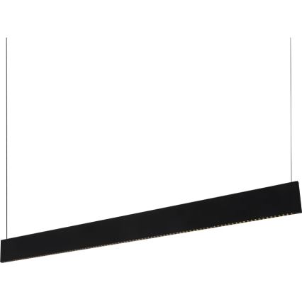 Ideal Lux - LED luster na lanku STEEL LED/24W/230V 3000K CRI 90 120 cm čierna